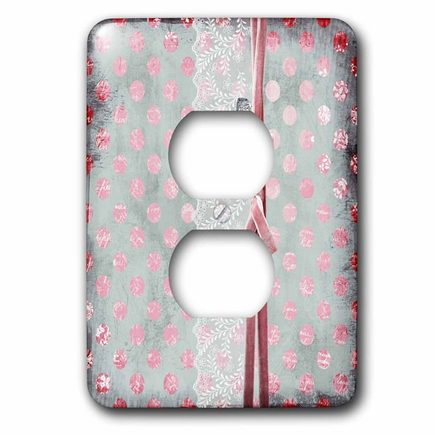 3dRose lsp_28129_6 Yellow and White Stars Outlet Cover 3dRose lsp_28129_6 Yellow and White Stars Outlet Cover